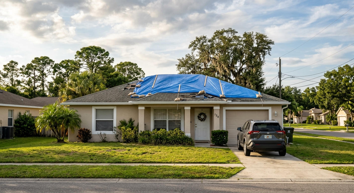 Apopka Emergency Roof Tarping