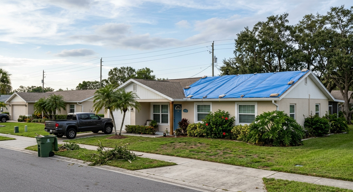 Leesburg Emergency Roof Tarping