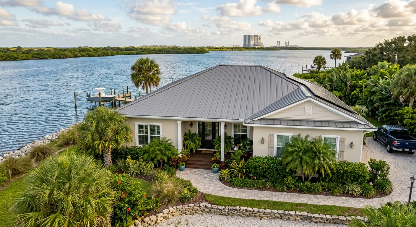 Merritt Island Metal Roofing Installation