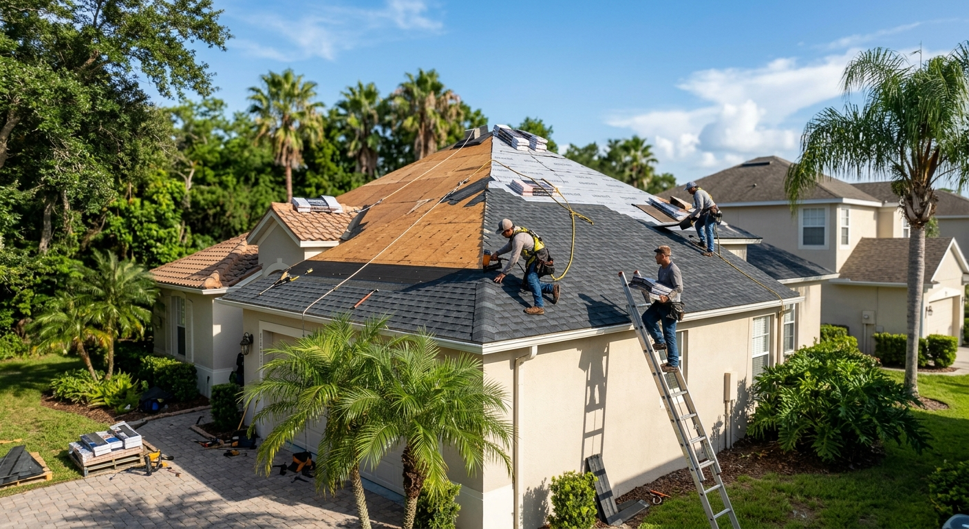 Professional Roof Replacement