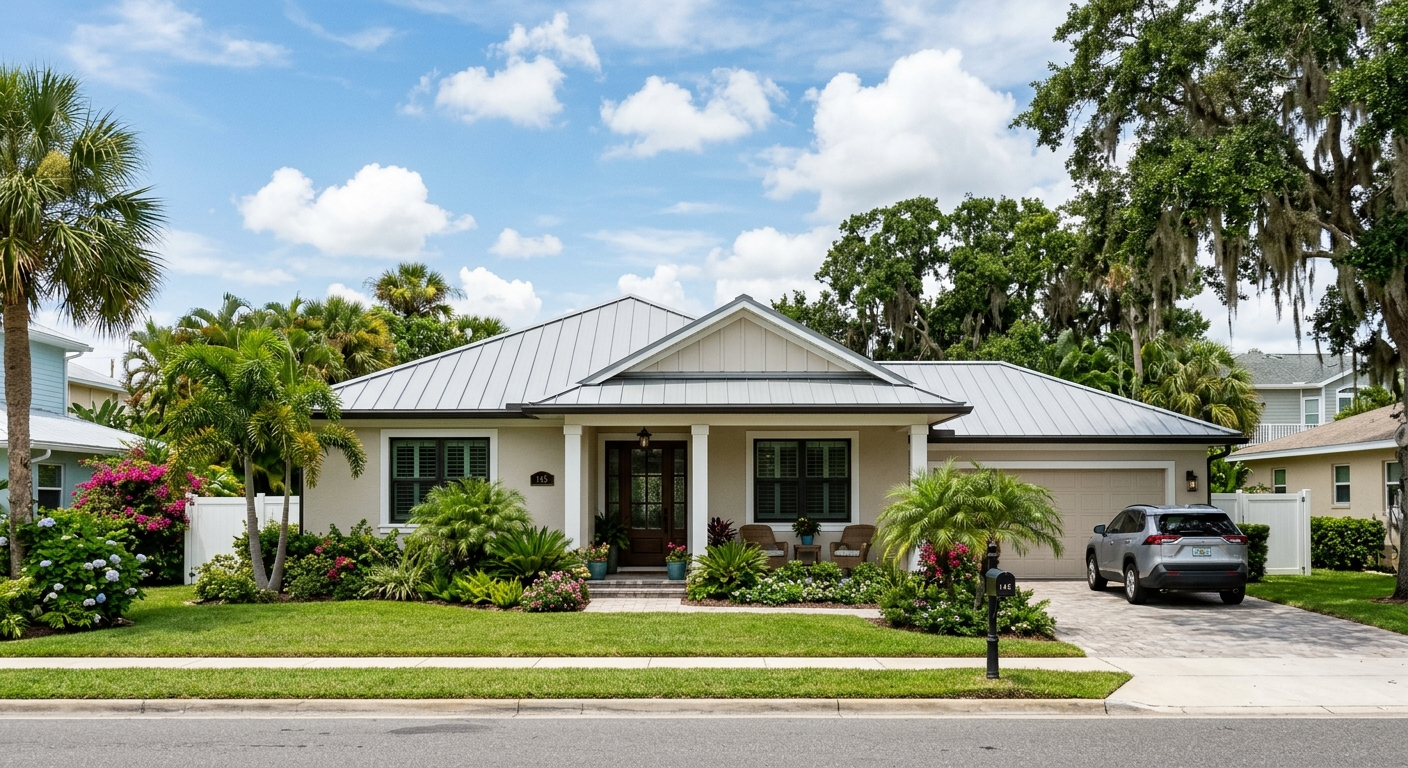 Ormond Beach Metal Roofing Installation