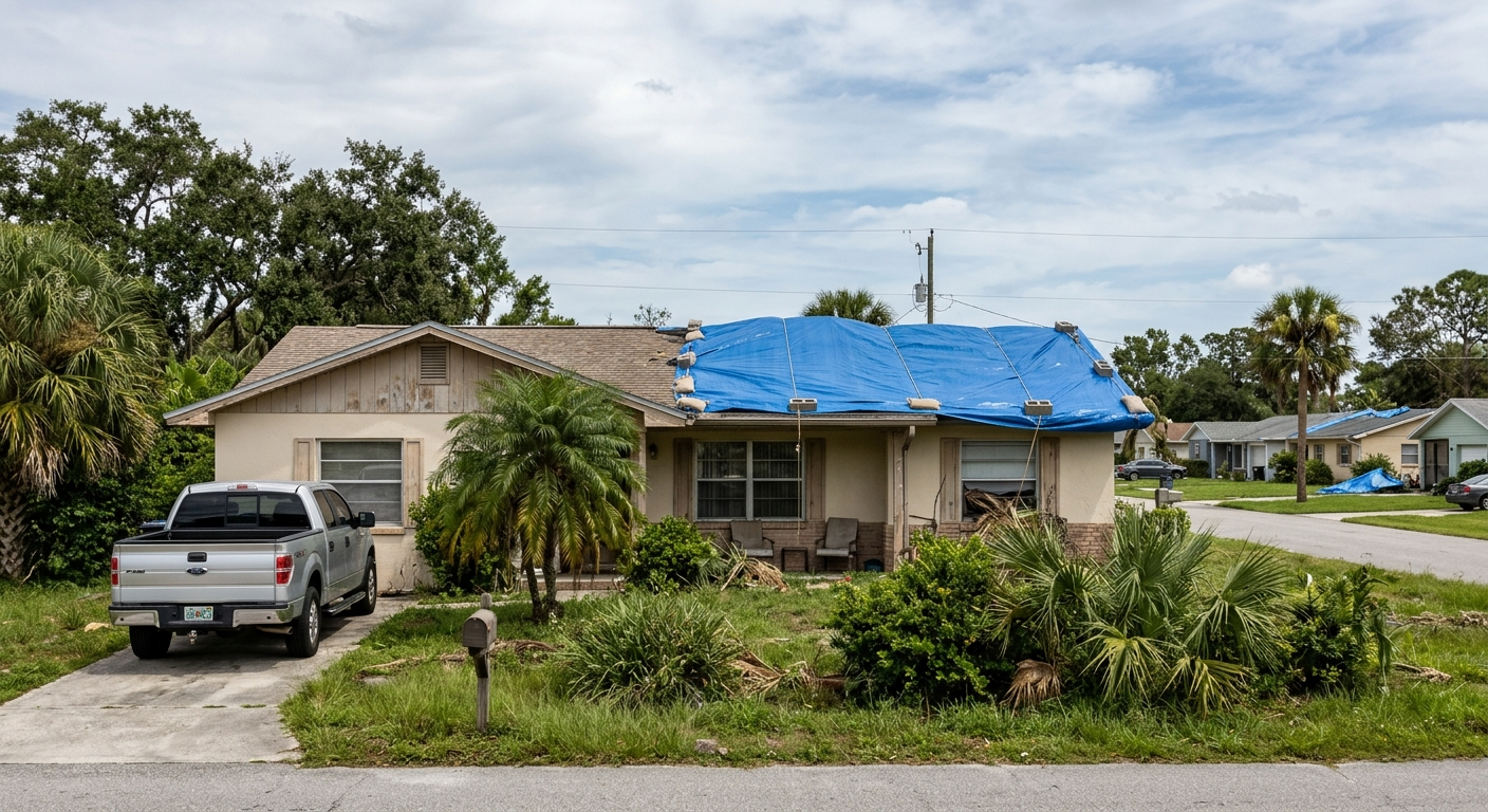 Titusville Emergency Roof Tarping