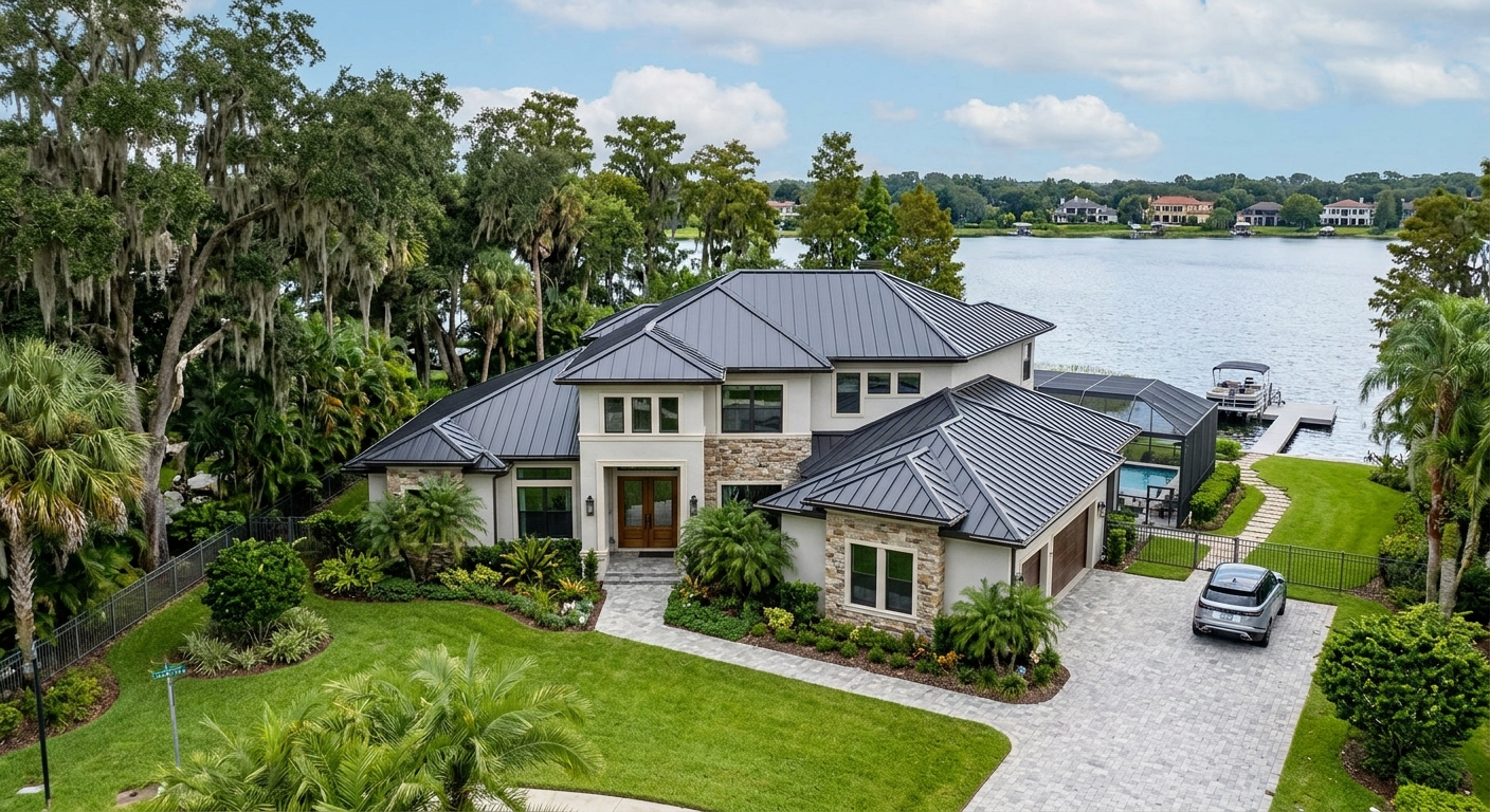 Windermere Metal Roofing Installation