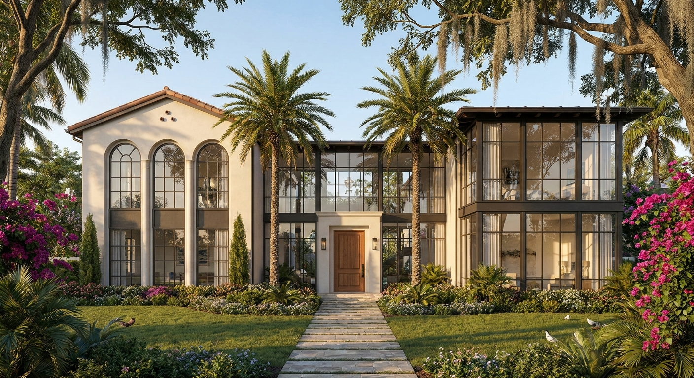 Winter Garden Window Installation